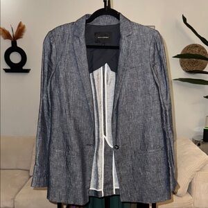 Banana Republic Gray Blazer